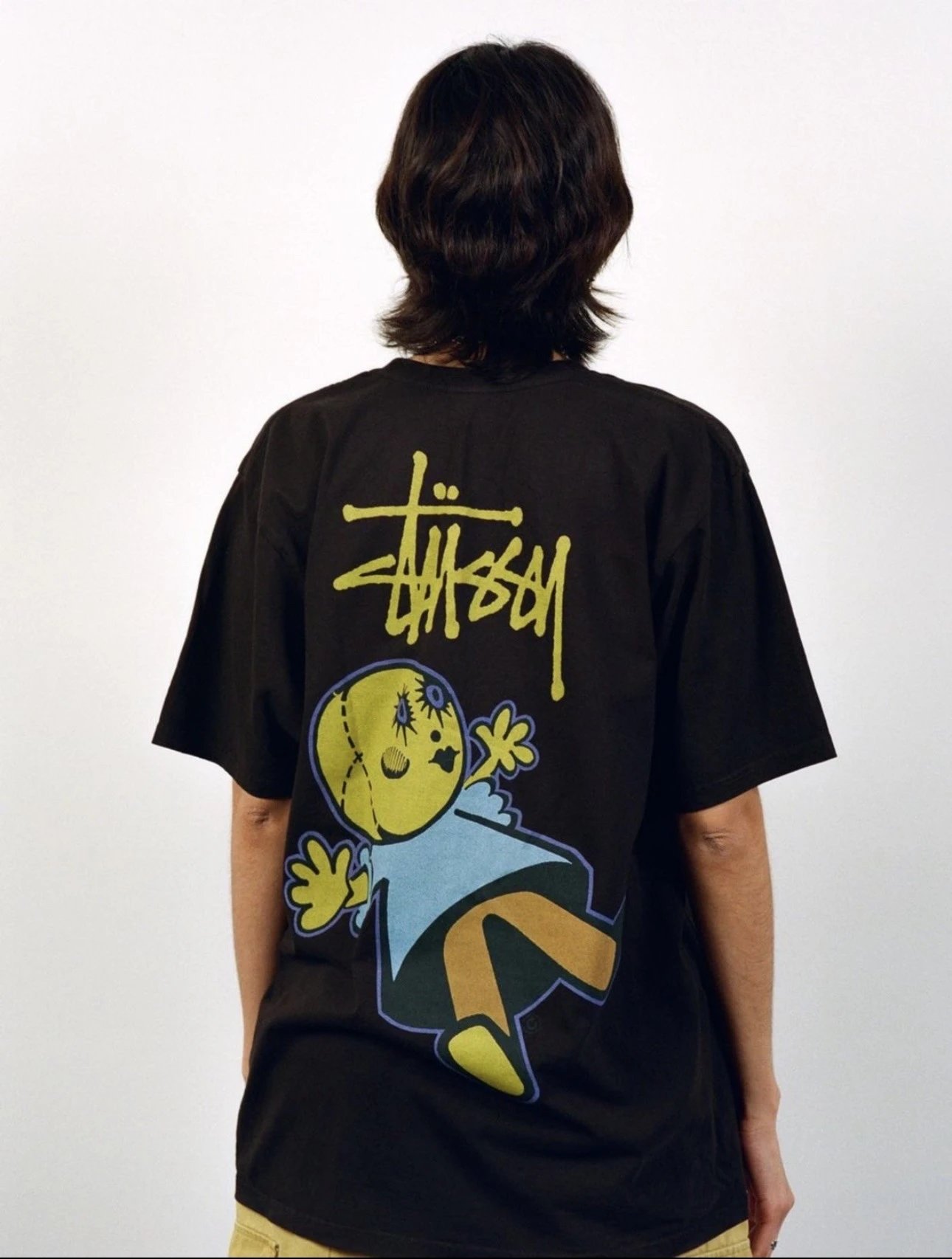 Design Spray Can S Logo Lime Green T-Shirt - 34