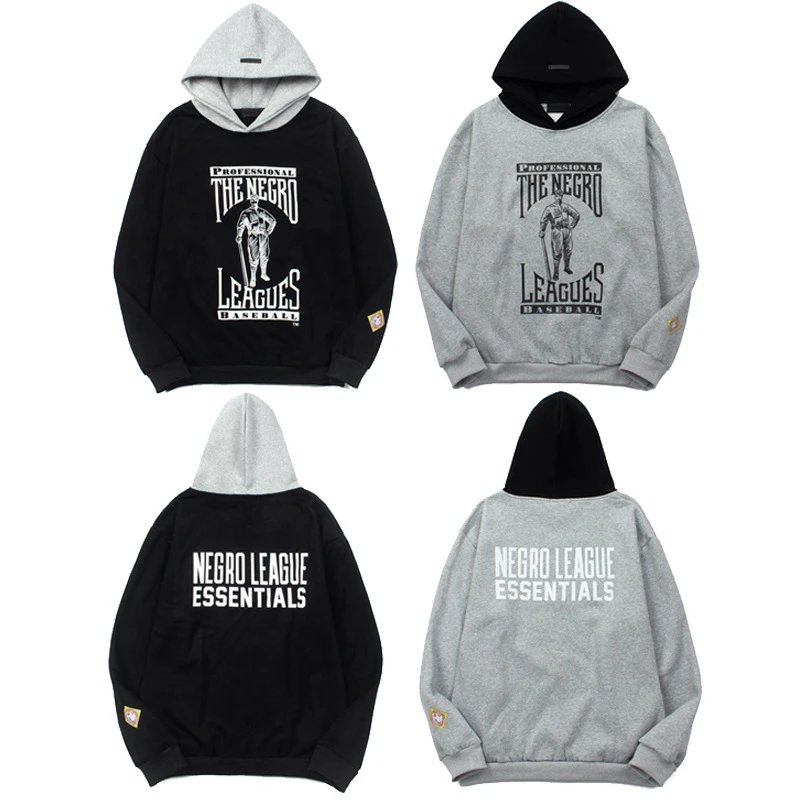 Mitchell & Ness Professional Negro Leagues Baseball Hoodie Gray - 2