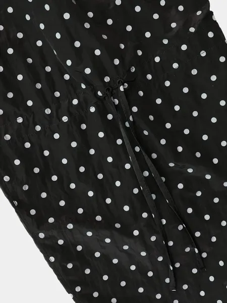A Bathing Ape Polka Dot Logo Pants Black - 41