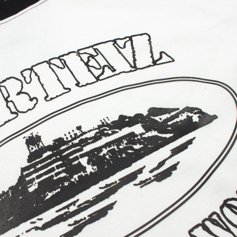Corteiz Rules The World Ringer T-Shirt Gray - 13