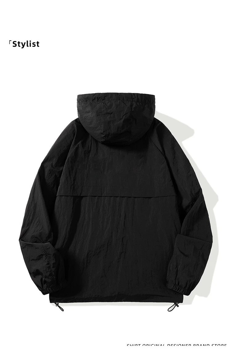 Design Windbreaker Jacket Emerald Green Outerwear - 18