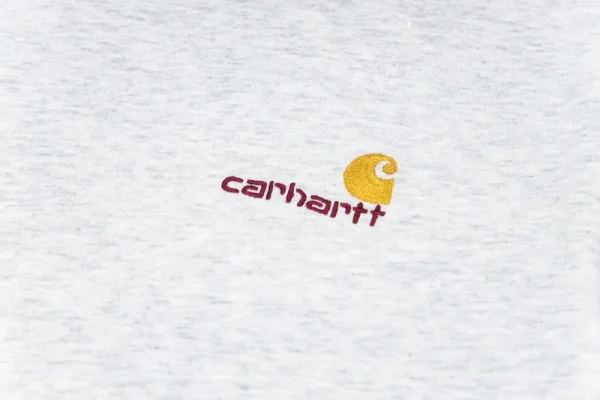 Carhartt Work In Progress Carhartt WIP Logo T-Shirt Brown T-Shirt T-Shirts - 12
