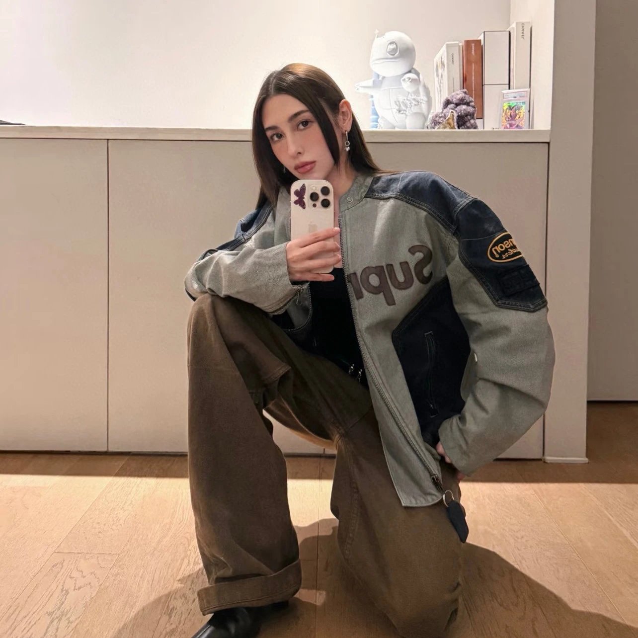 Supreme Cordura Moto Jacket Black - 3