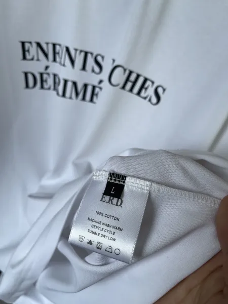 Enfants Riches Déprimés Logo Print Black T-Shirt - 23