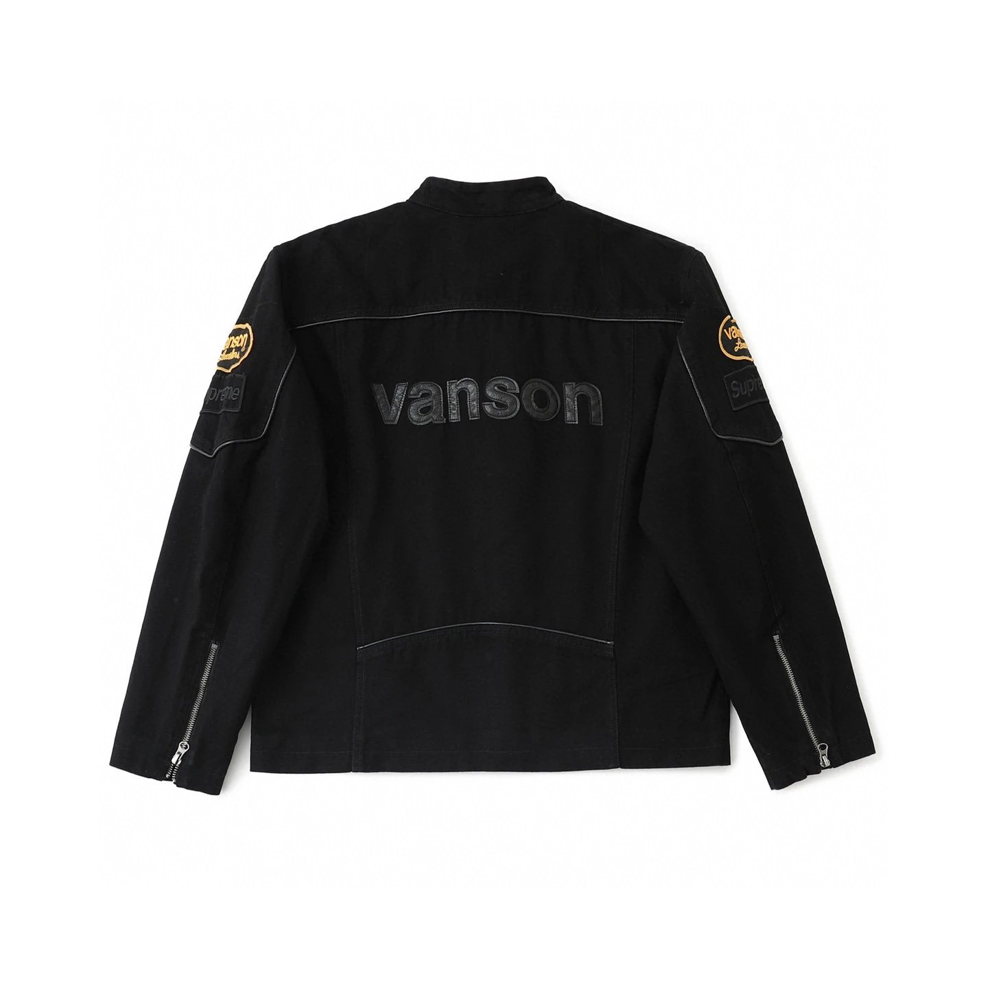 Supreme Cordura Moto Jacket Black - 15