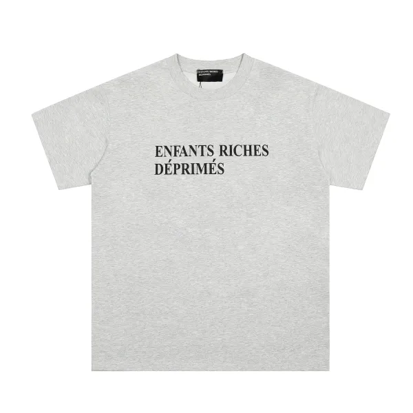 Enfants Riches Déprimés Logo Print Black T-Shirt - 32