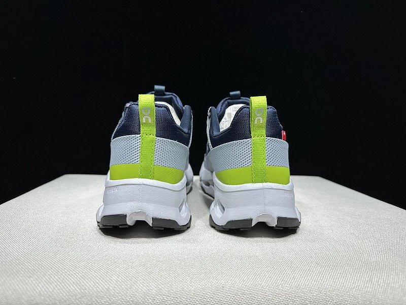 On Cloudmonster Light Gray Orange Sneakers Running Shoes - 13