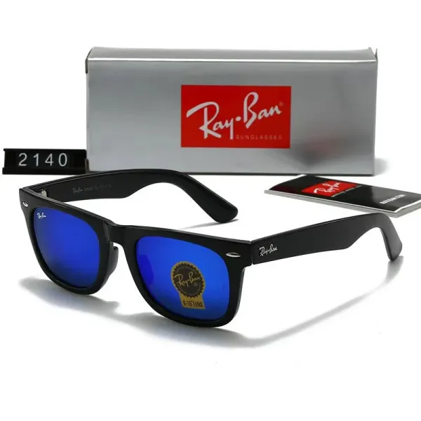 Ray-Ban Wayfarer Blue Mirror Sunglasses - 1