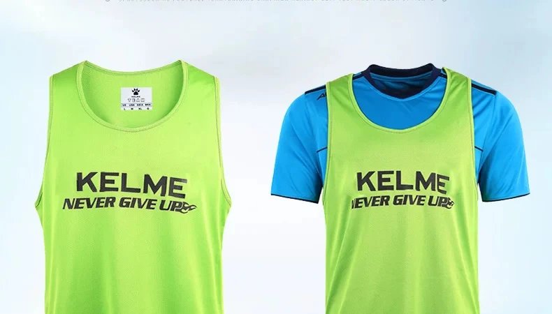 Design Kelme Training Vest Yellow Sporty Vest-Top Vest Top - 4