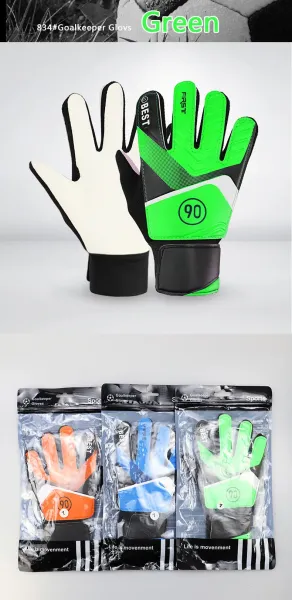 Design Best First 90 Goalkeeper Gloves Blue / White Gloves - 9
