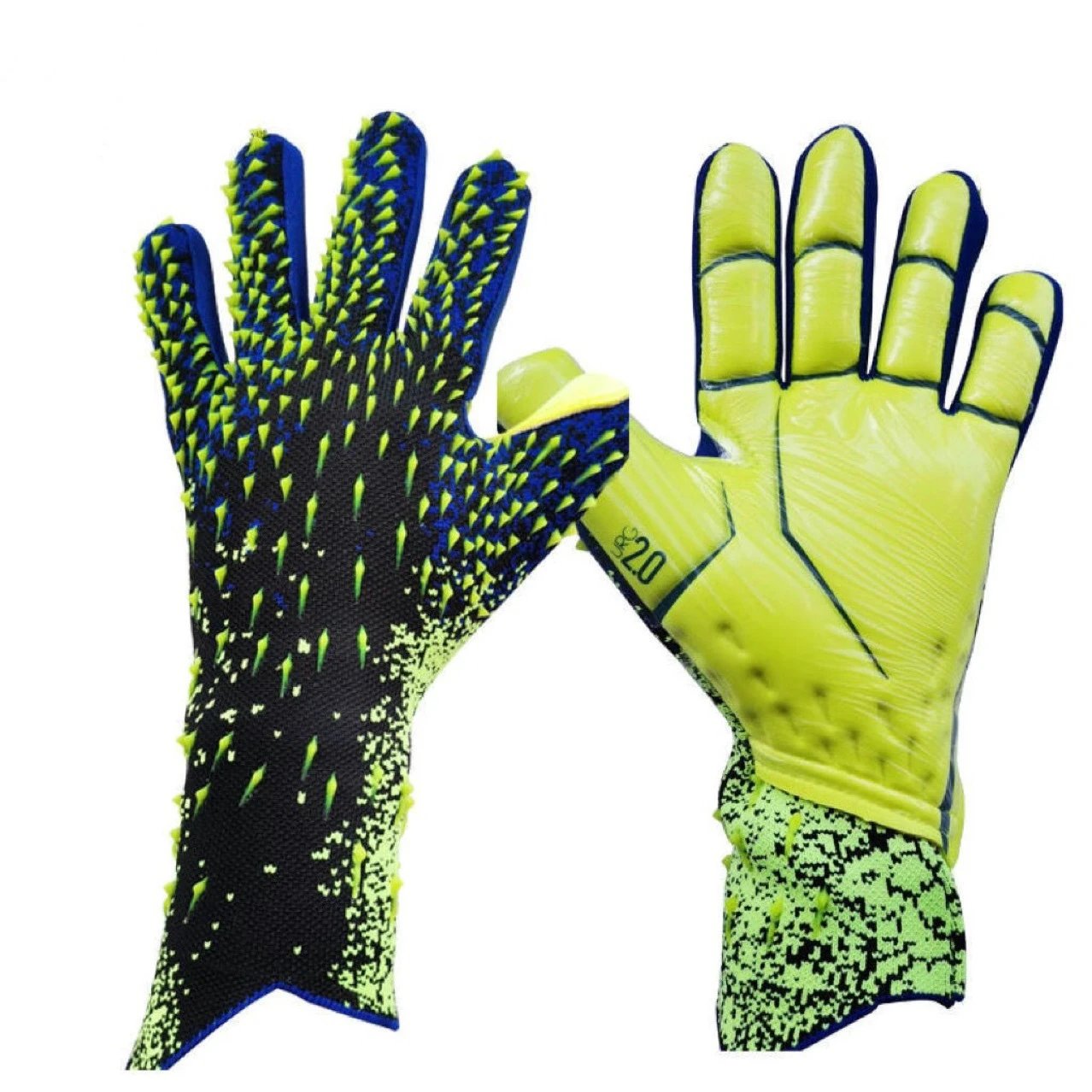 Adidas Predator Orange / Gray Goalkeeper Gloves - 2