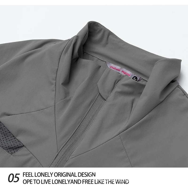 Design Softshell Jacket Gray Performance Outerwear - 12
