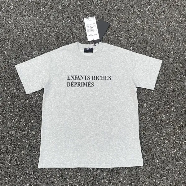 Enfants Riches Déprimés Logo Print Black T-Shirt - 27