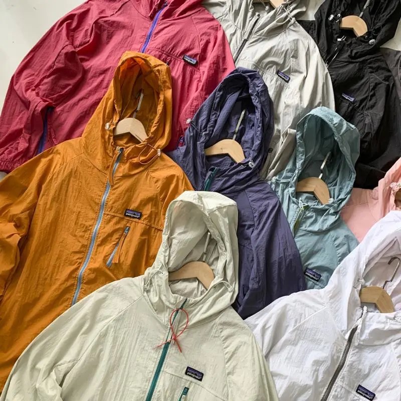 Patagonia Houdini Jacket Pink with Purple Zippers Windbreaker Outerwear.windbreaker - 5