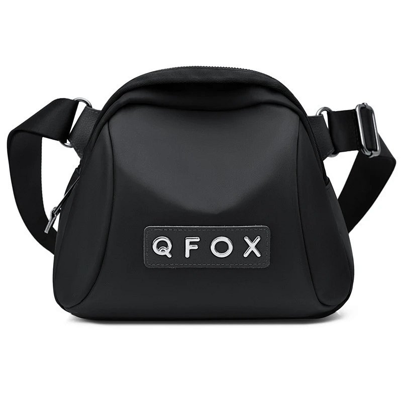 QFOX Mini Crossbody Bag Black Crossbody Bags