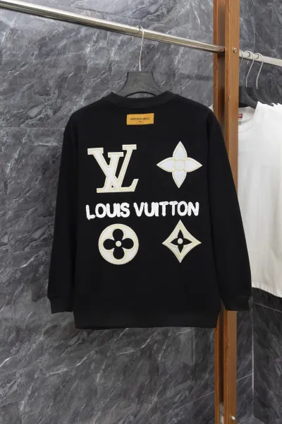 Valentino V Logo Black Sweatshirt Sweater - 39