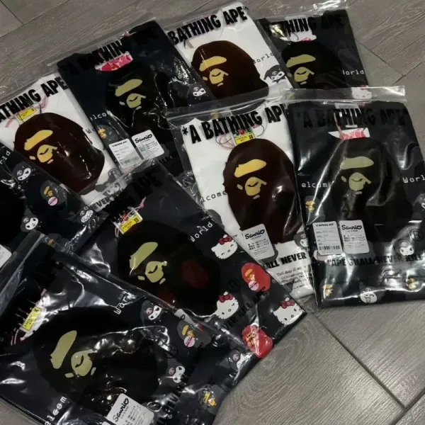 A Bathing Ape Moon White T-Shirt - 5