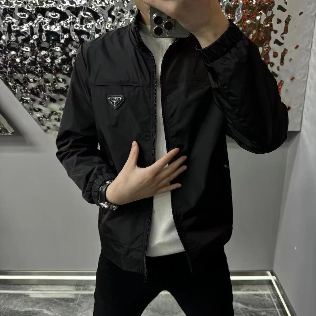 Prada Re-Nylon Jacket Black Outerwear - 3