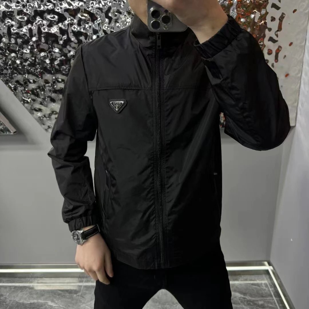Prada Re-Nylon Jacket Black Outerwear - 5