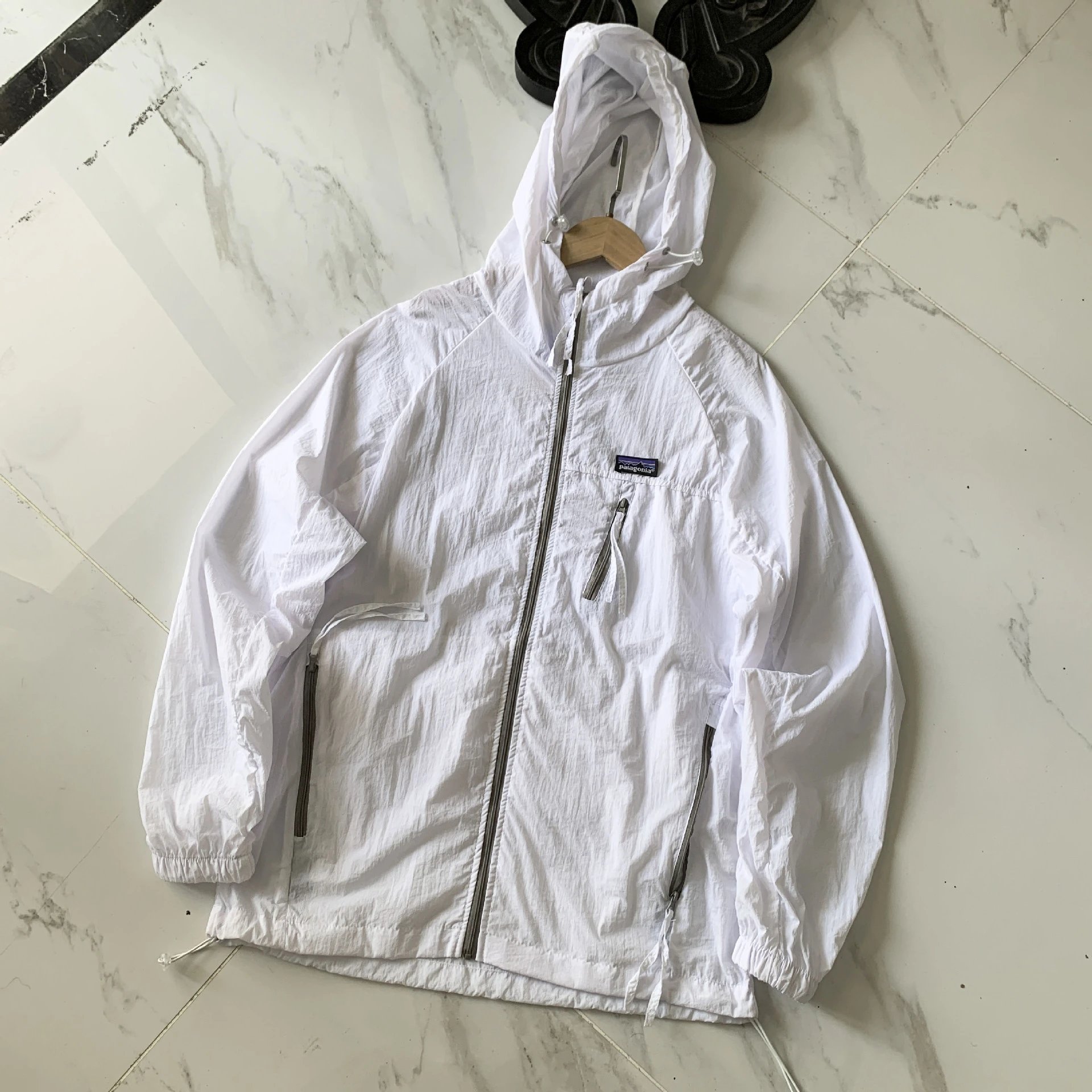 Patagonia Houdini Jacket Pink with Purple Zippers Windbreaker Outerwear.windbreaker - 11