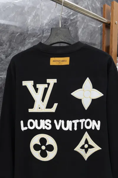Valentino V Logo Black Sweatshirt Sweater - 40