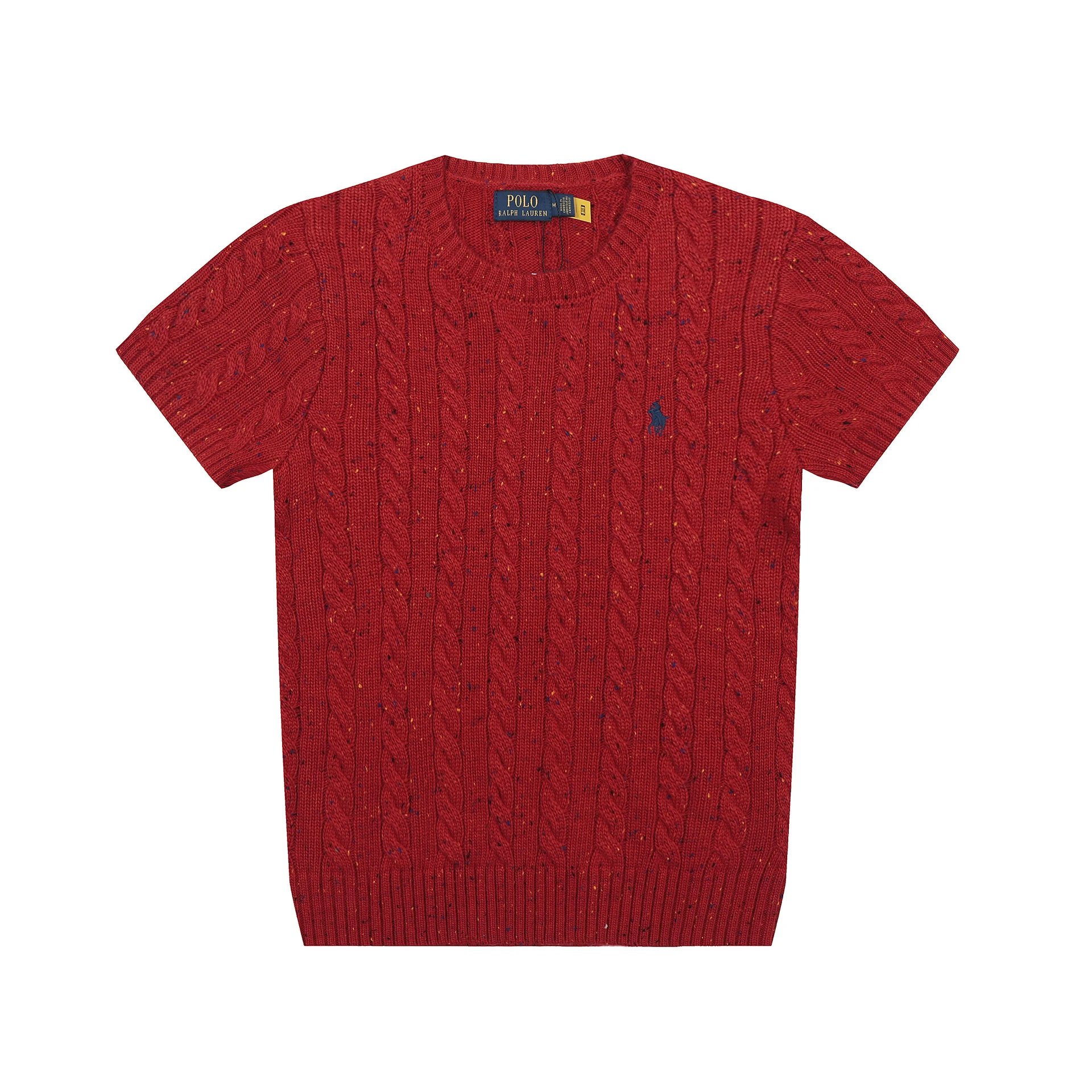 Polo Ralph Lauren Cable Knit Polo Gray Sweater - 27