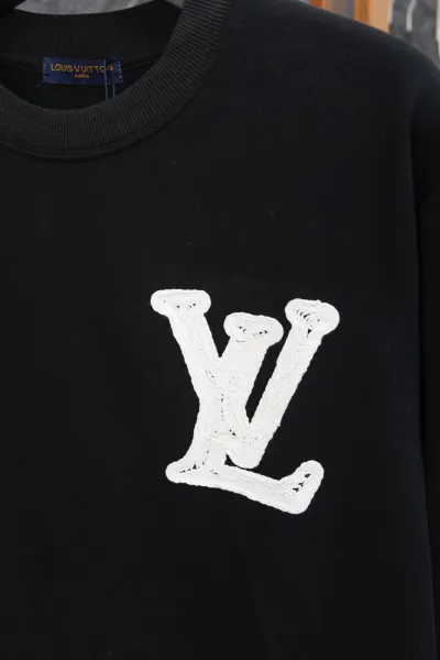 Valentino V Logo Black Sweatshirt Sweater - 42