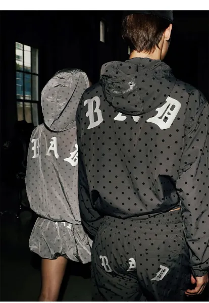 A Bathing Ape Polka Dot Logo Pants Black - 8