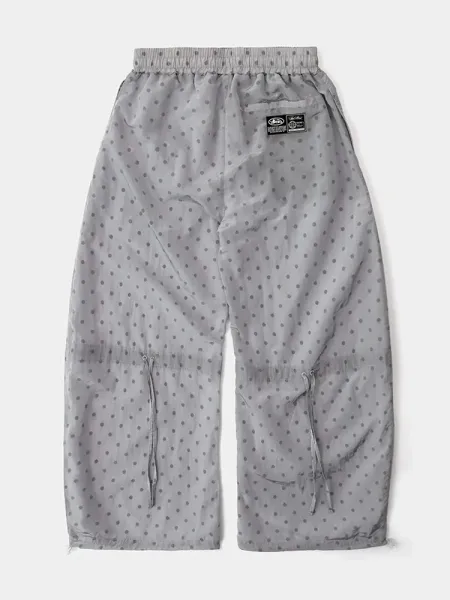 A Bathing Ape Polka Dot Logo Pants Black - 35