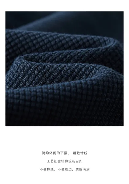 Design Ribbed Crewneck T-Shirt Gray - 15