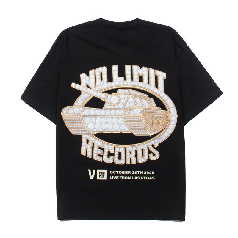Design Cash Money Records x V Complex Live From Las Vegas Black T-Shirt T-Shirts - 9