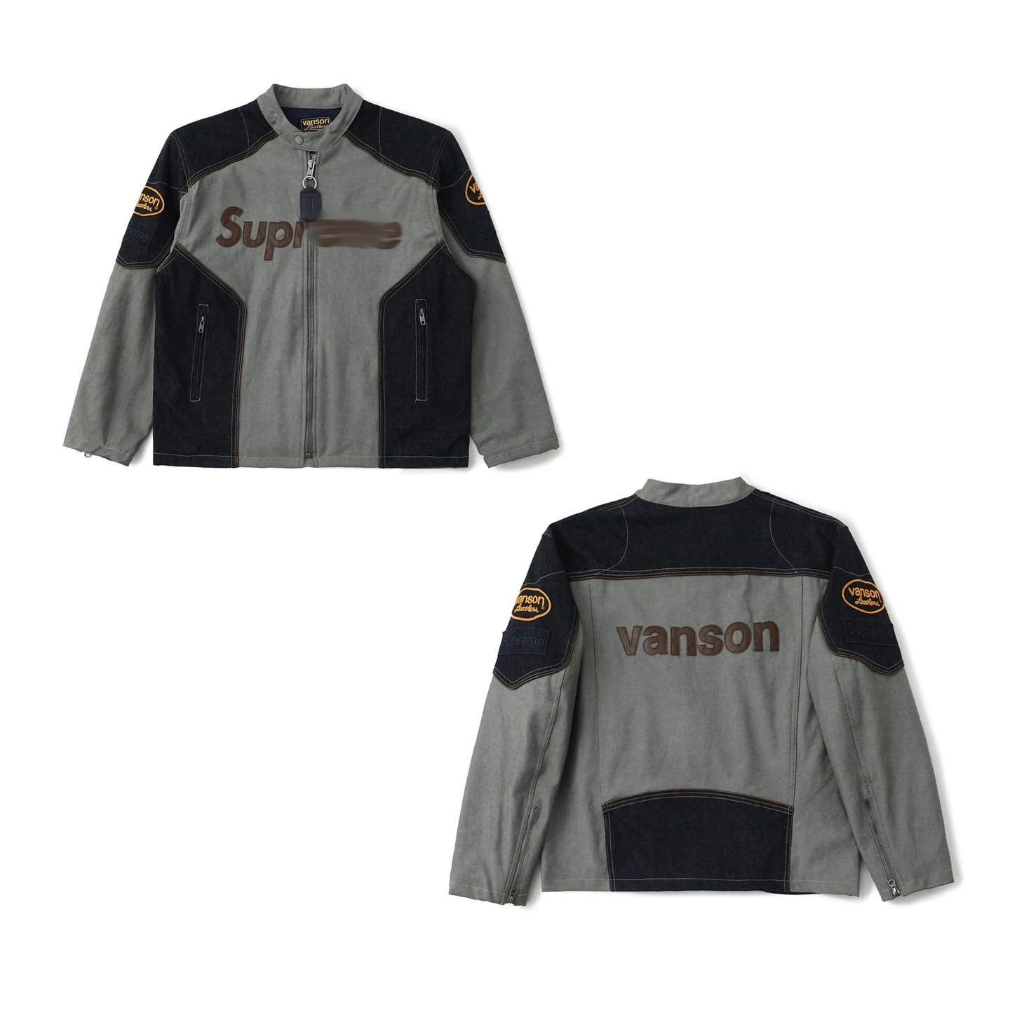 Supreme Cordura Moto Jacket Black - 16