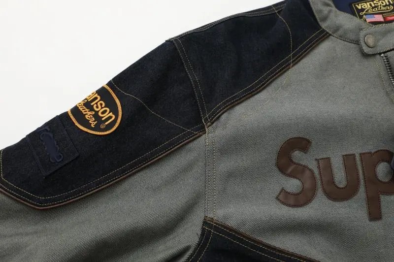 Supreme Cordura Moto Jacket Black - 26