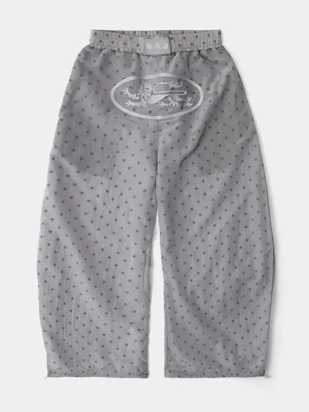 A Bathing Ape Polka Dot Logo Pants Black - 33