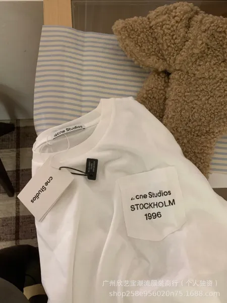 Acne Studios Stockholm 1996 Pocket Long-Sleeve T-Shirt Black - 5