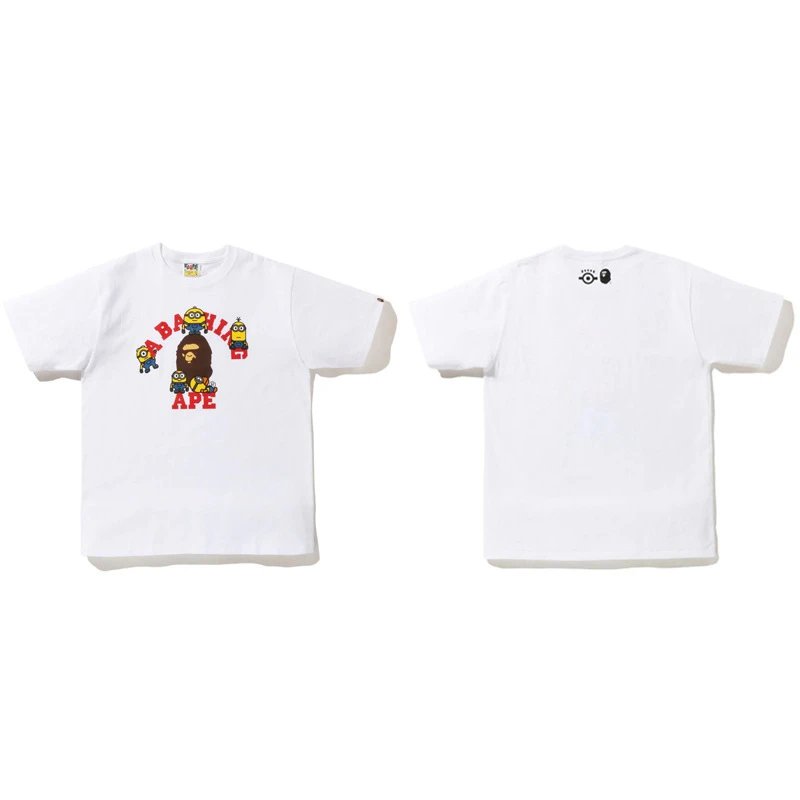 A Bathing Ape Baby Milo Day of the Dead White T-Shirt - 19