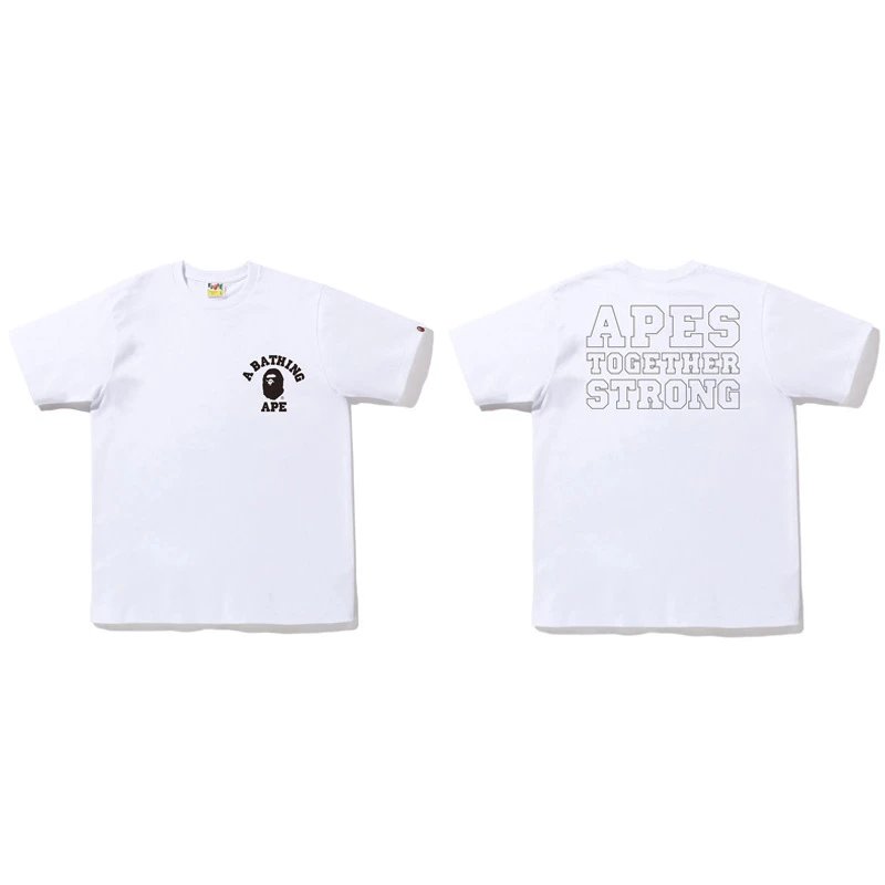 A Bathing Ape Baby Milo Day of the Dead White T-Shirt - 20