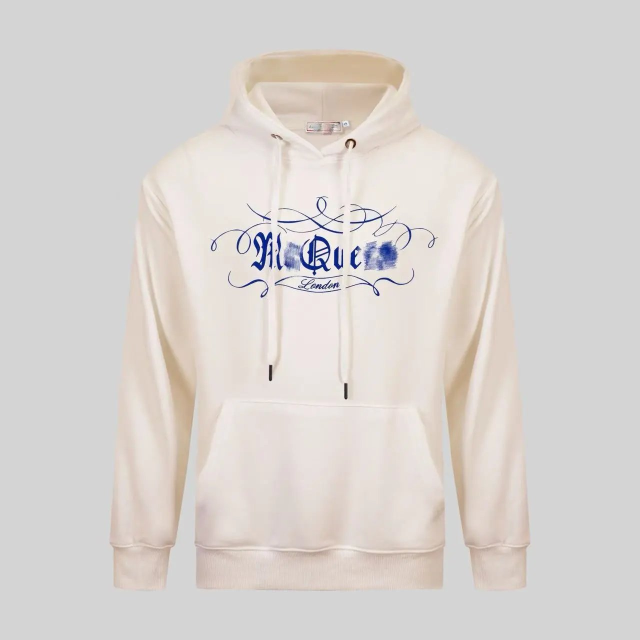 Alexander McQueen Painted Logo Brown Crewneck Sweater - 11