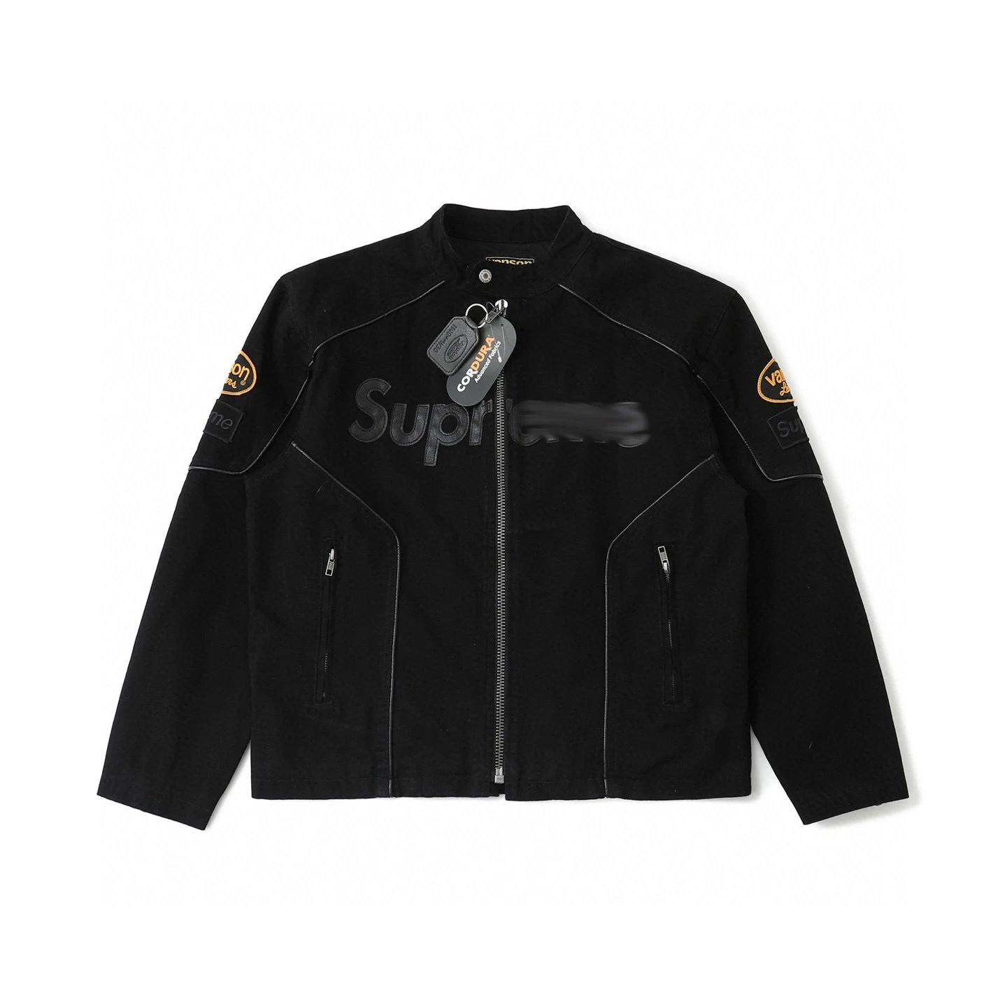 Supreme Cordura Moto Jacket Black - 14