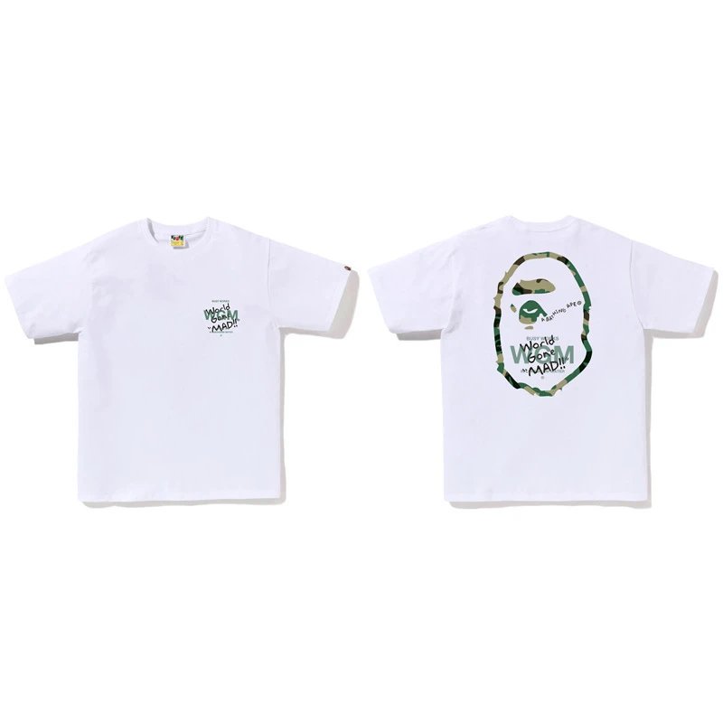 A Bathing Ape Baby Milo Day of the Dead White T-Shirt - 35