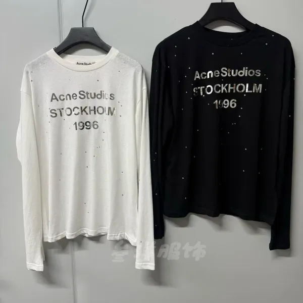 Acne Studios x aeae Stockholm Graphic Long-Sleeve T-Shirt White - 5