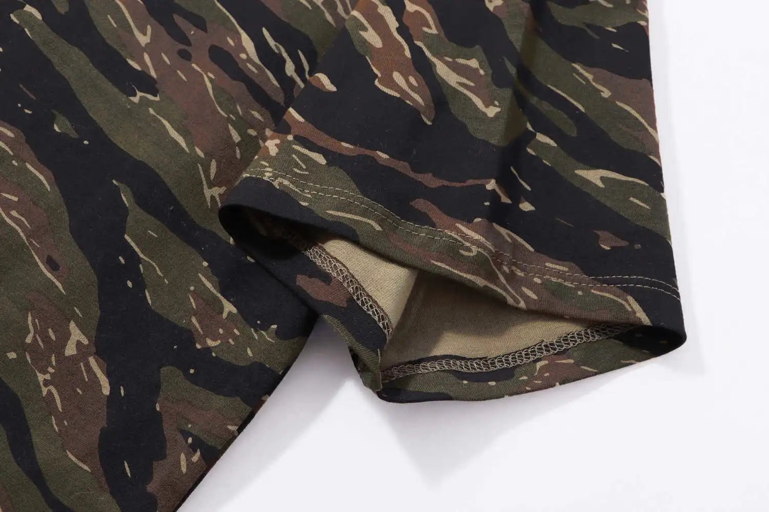 Gallery Dept. Tiger Camo Drawstring Shorts Multicolor - 13