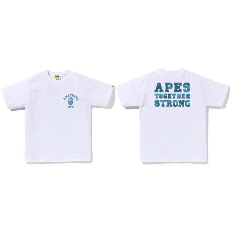 A Bathing Ape Baby Milo Day of the Dead White T-Shirt - 36