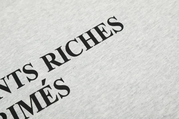 Enfants Riches Déprimés Logo Print Black T-Shirt - 39