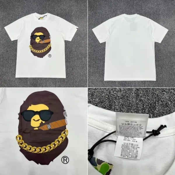 A Bathing Ape Moon White T-Shirt - 24