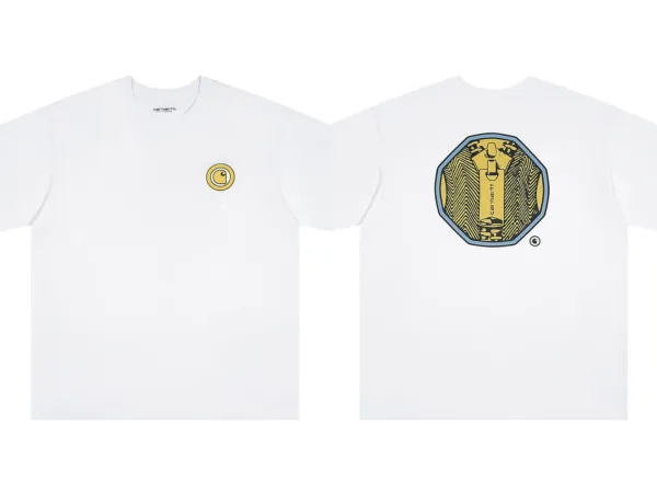 Carhartt Work In Progress Stargazer Institute T-Shirt White and Black - 38