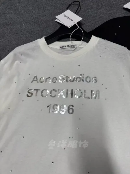 Acne Studios x aeae Stockholm Graphic Long-Sleeve T-Shirt White - 10