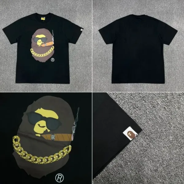 A Bathing Ape Moon White T-Shirt - 23