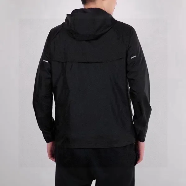 Nike Windrunner Hooded Jacket Black Outerwear - 3