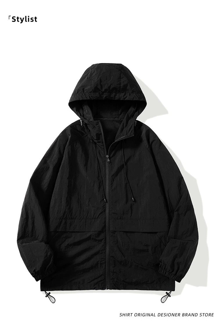 Design Windbreaker Jacket Emerald Green Outerwear - 17